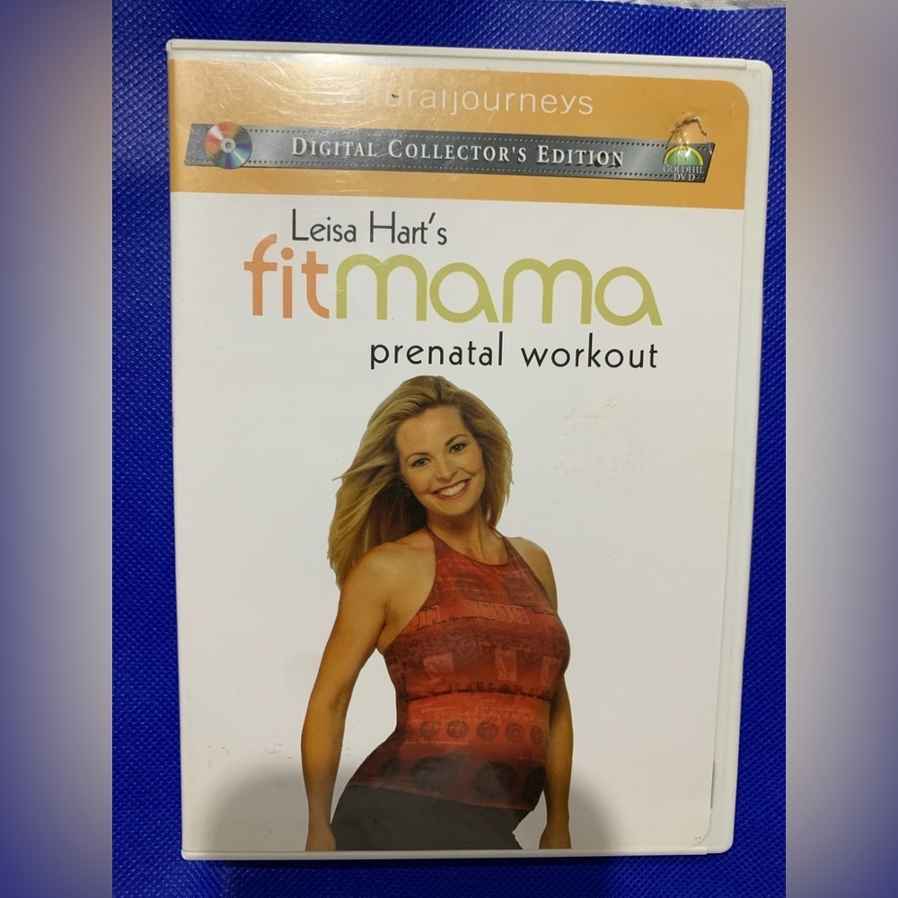 Fit Mama PREGNANCY Workout DVD,with Leisa Hart. Good condition. Run time 54 mins
